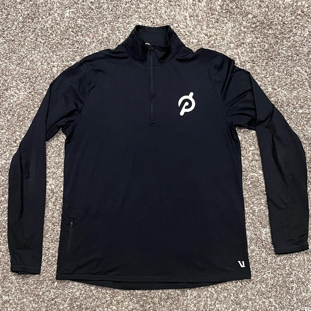 Vuori Black Peloton 1/4 Zip